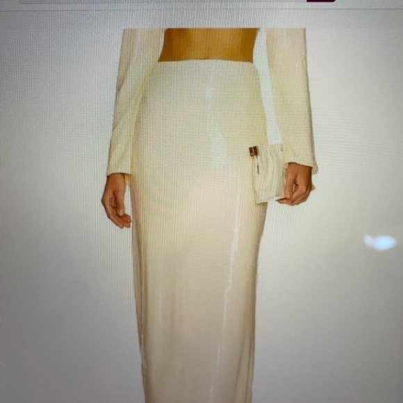 NWT Ronny Kobo Tessie Sequin Midi Skirt - Picture 2 of 10